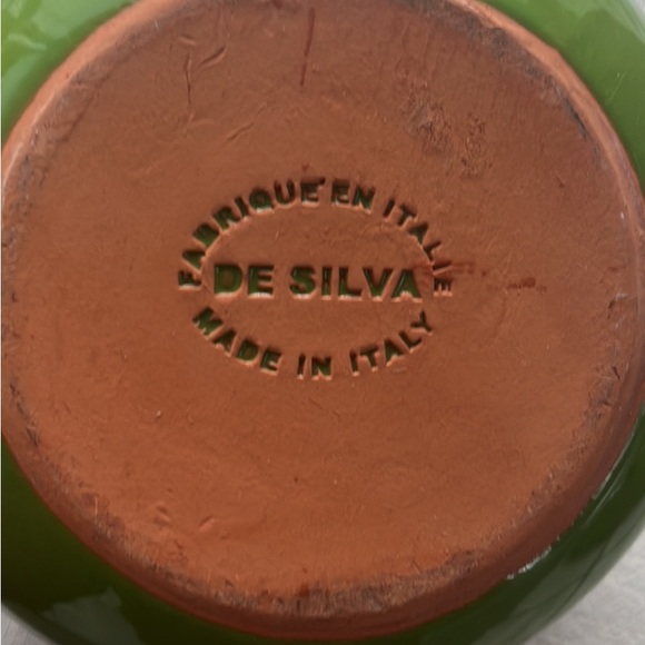 De Silva Terracotta Bean Pot Cookware Covered Made In Italy - Picture 16 of 16